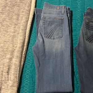 7 for all man kind jeans size 28